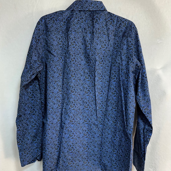 Tallia Men's Shirt Lot of 3 Large 16.5 Plaid Flip Cuff Long Sleeve Button Up - Picture 6 of 13